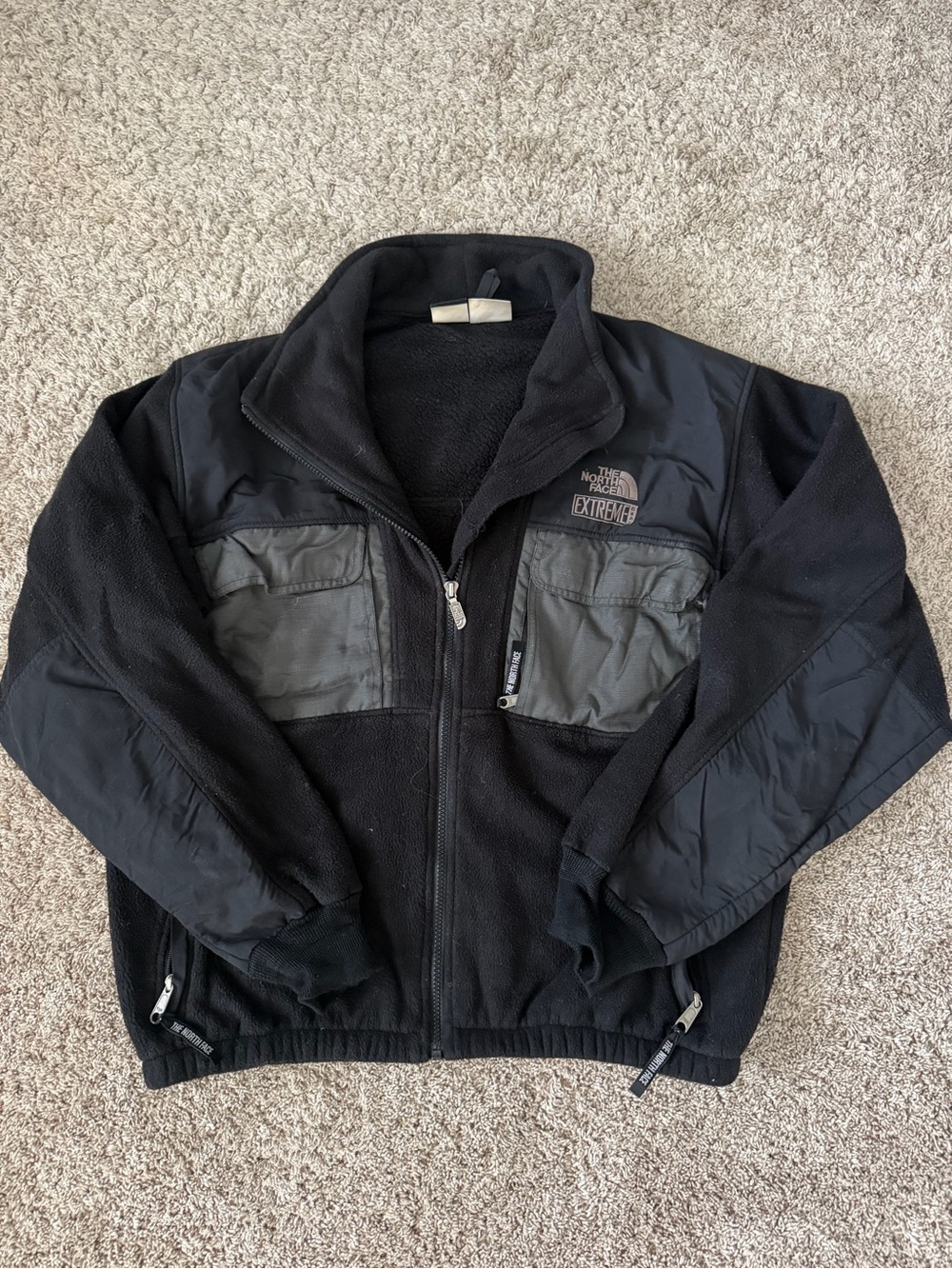 The North Face Black Men's Lightweight Extreme Fleece Jacket
